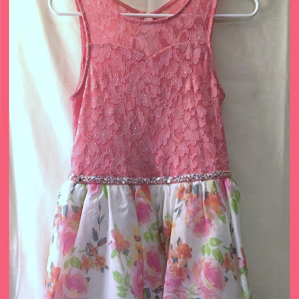 Girls floral dress